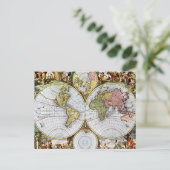 Karte der Welt (Stehend Vorderseite)