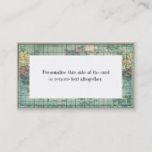 Karte der Welt (Rückseite)