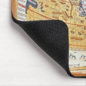 Karte der Welt, 1486 Mousepad (Ecke)