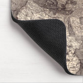 Karte der Welt | 1507 Mousepad (Ecke)
