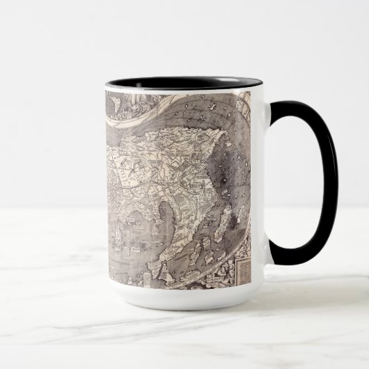 Karte der Welt | 1507 Tasse (Rechts)