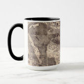 Karte der Welt | 1507 Tasse (Links)