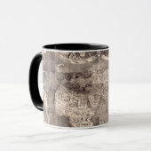 Karte der Welt | 1507 Tasse (Vorderseite Links)