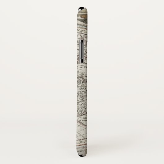 Karte der Welt | 1676 Case-Mate iPhone Hülle (Hinten/Rechts)