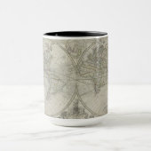 Karte der Welt | 1736 Tasse (Zentrum)