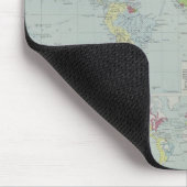 Karte der Welt 20 Mousepad (Ecke)
