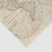 Karte der Welt 2 2 Seidenpapier (Ausschnitt)