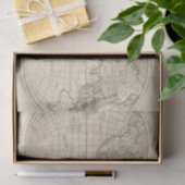 Karte der Welt 2 2 Seidenpapier (Geschenk)