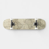 Karte der Welt 2 2 Skateboard (Horizontal)