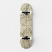 Karte der Welt 2 2 Skateboard (Vorderseite)