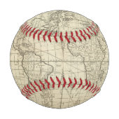 Karte der Welt 2 Baseball (Rückseite)