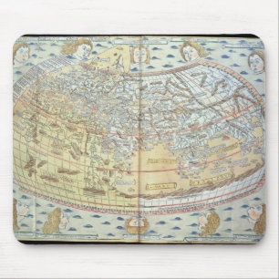 Karte der Welt 2 Mousepad