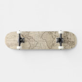 Karte der Welt 2 Skateboard (Horizontal)