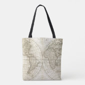Karte der Welt 2 Tasche (Rückseite)