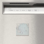 Karte der Welt auf Mercator's Projection Magnet (In Situ (Geschirrspüler))