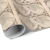 Karte der Welt [Cpt Koch 1799] Geschenkpapier (Rolleneckpunkt)