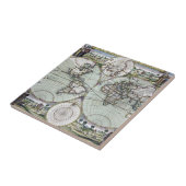 Karte der Welt Fliese (Seite)