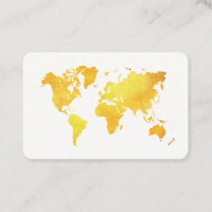 Karte der Welt (Gold)