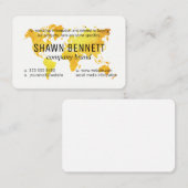 Karte der Welt (Gold) (Vorne/Hinten)