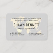 Karte der Welt (Gold) Variation (Vorderseite)