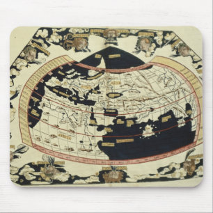 Karte der Welt Mousepad