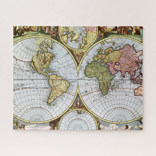 Karte der Welt Puzzle (Horizontal)