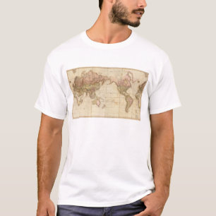 Karte der Welt T-Shirt