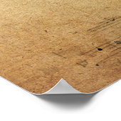 Karte der Weltkarte von Old Sheet Music Poster (Ecke)