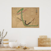 Karte der Weltmigration [übersetzt] Poster (Küche)