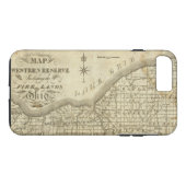 Karte der Western-Reserve Case-Mate iPhone Hülle (Rückseite (Horizontal))