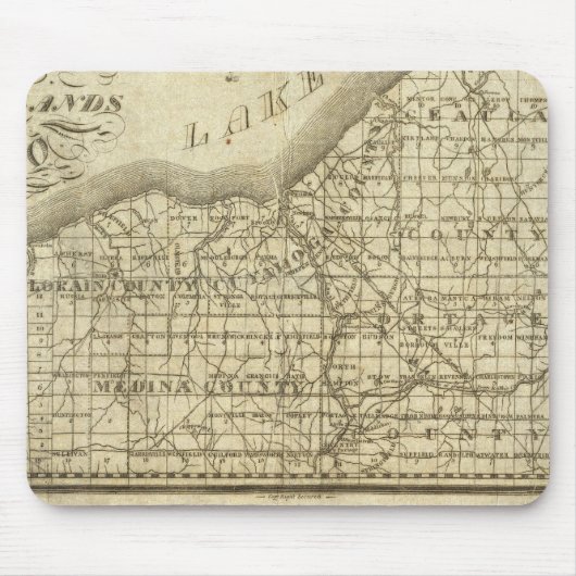 Karte der Western Reserve Mousepad (Vorne)