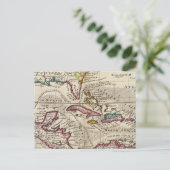 Karte der Westindien, Mexikos oder Neuen Spaniens (Stehend Vorderseite)