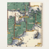 Karte der Wireless-Stationen der Post Office, Groß Planer (Rückseite)