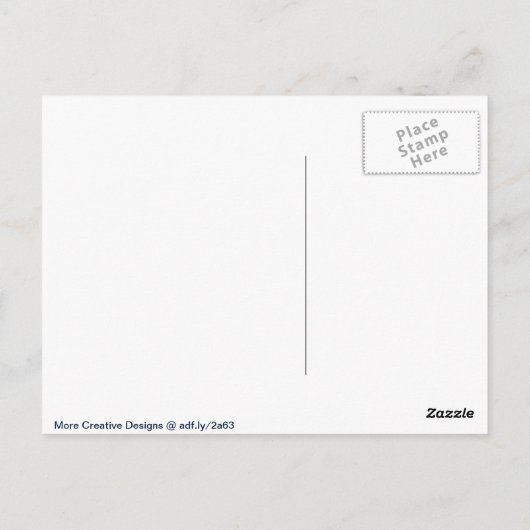 Karte der Wisconsin-Postkarten (Rückseite)