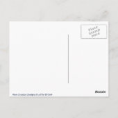 Karte der Wisconsin-Postkarten (Rückseite)