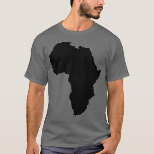 Karte des afrikanischen Kontinents 2 T-Shirt