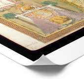 Karte des alten Ägypten, 1584 Poster (Ecke)