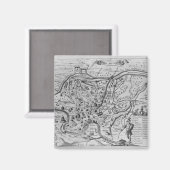 Karte des antiken Rom Magnet (Vorderseite/Rückseite)