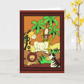 Karte des Baby-Dschungel-11 (Gelbe Blume)