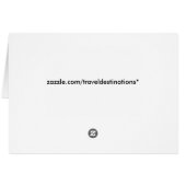 Karte des Bezirks Kolumbien, Flagge und Foto (Rückseite Horizontal)