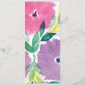 Karte des Blumenkoffers (Rückseite)