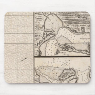 Karte des Britischen Reiches in Amerika Blatt 16 Mousepad