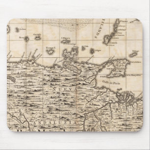 Karte des Britischen Reiches in Amerika Blatt 19 Mousepad