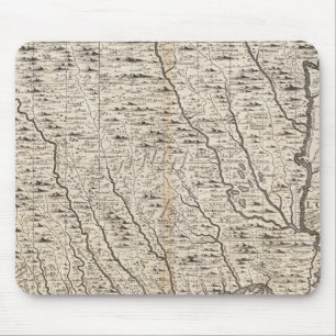 Karte des Britischen Reiches in Amerika Blatt 9 Mousepad
