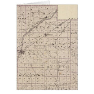 Karte des Carroll Landkreises