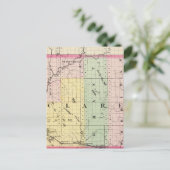 Karte des Clare Landkreises, Michigan (Stehend Vorderseite)