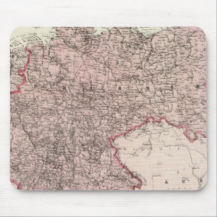 Karte des Deutschen Reiches Mousepad