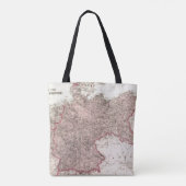 Karte des deutschen Reiches Tasche (Rückseite)