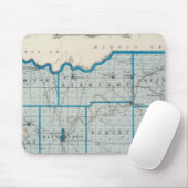 Karte des Dubois-Landkreises Mousepad (Mit Mouse)