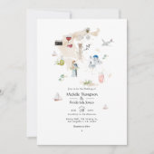 Karte des Fotos der griechischen Hochzeit in Urlau (Vorderseite)